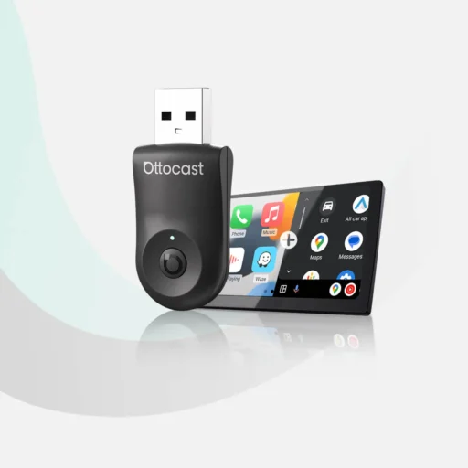Ottocast Mini juhtmevaba CarPlay / Android Auto adapter