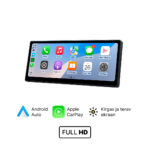 8,9" Carabc D808 CarPlay ja Android Auto ekraan