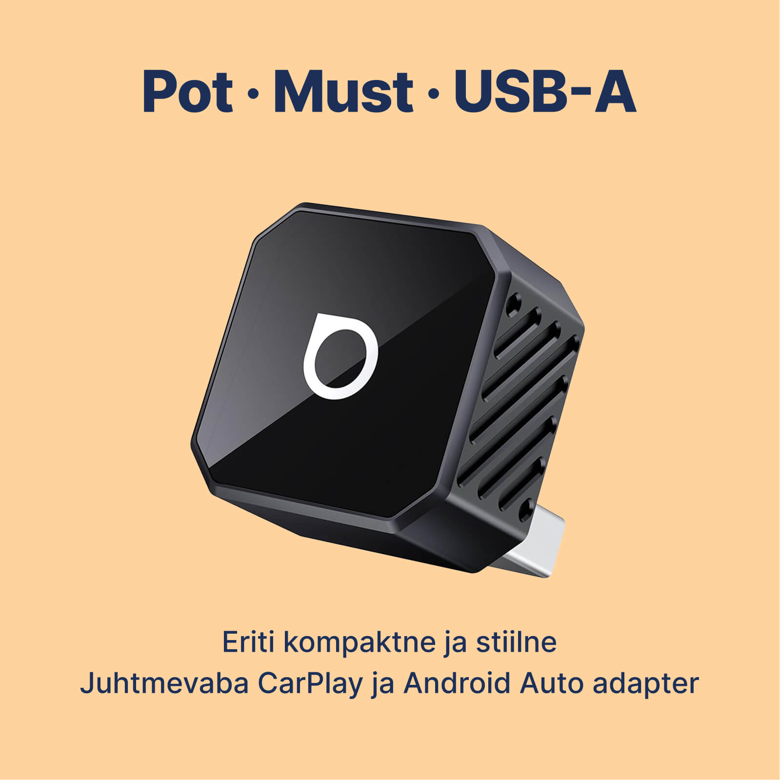 Ottocast Mini Cube 3.0 CarPlay / Android Auto juhtmevaba adapter - Image 8