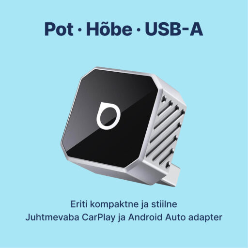Ottocast Mini Cube 3.0 CarPlay / Android Auto juhtmevaba adapter