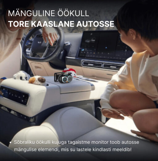 Ottocast Cabin Care tagaistme kaamera + juhtmevaba CarPlay