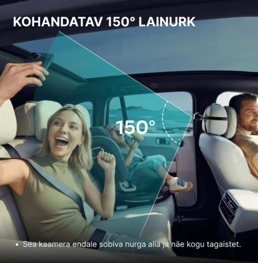 Ottocast Cabin Care tagaistme kaamera + juhtmevaba CarPlay