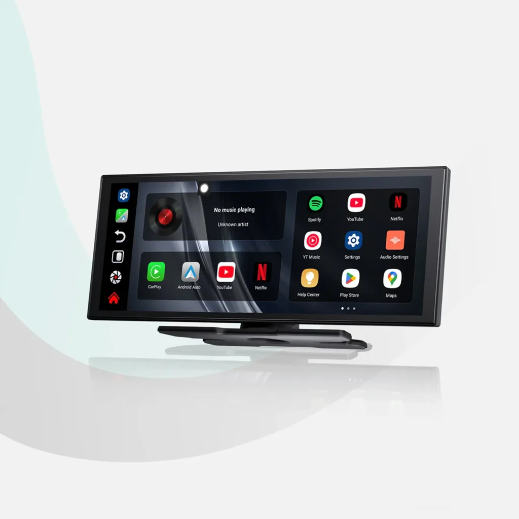 Ottoscreen AI universaalne multimeediakeskus +CarPlay +Android Auto +tagurduskaamera