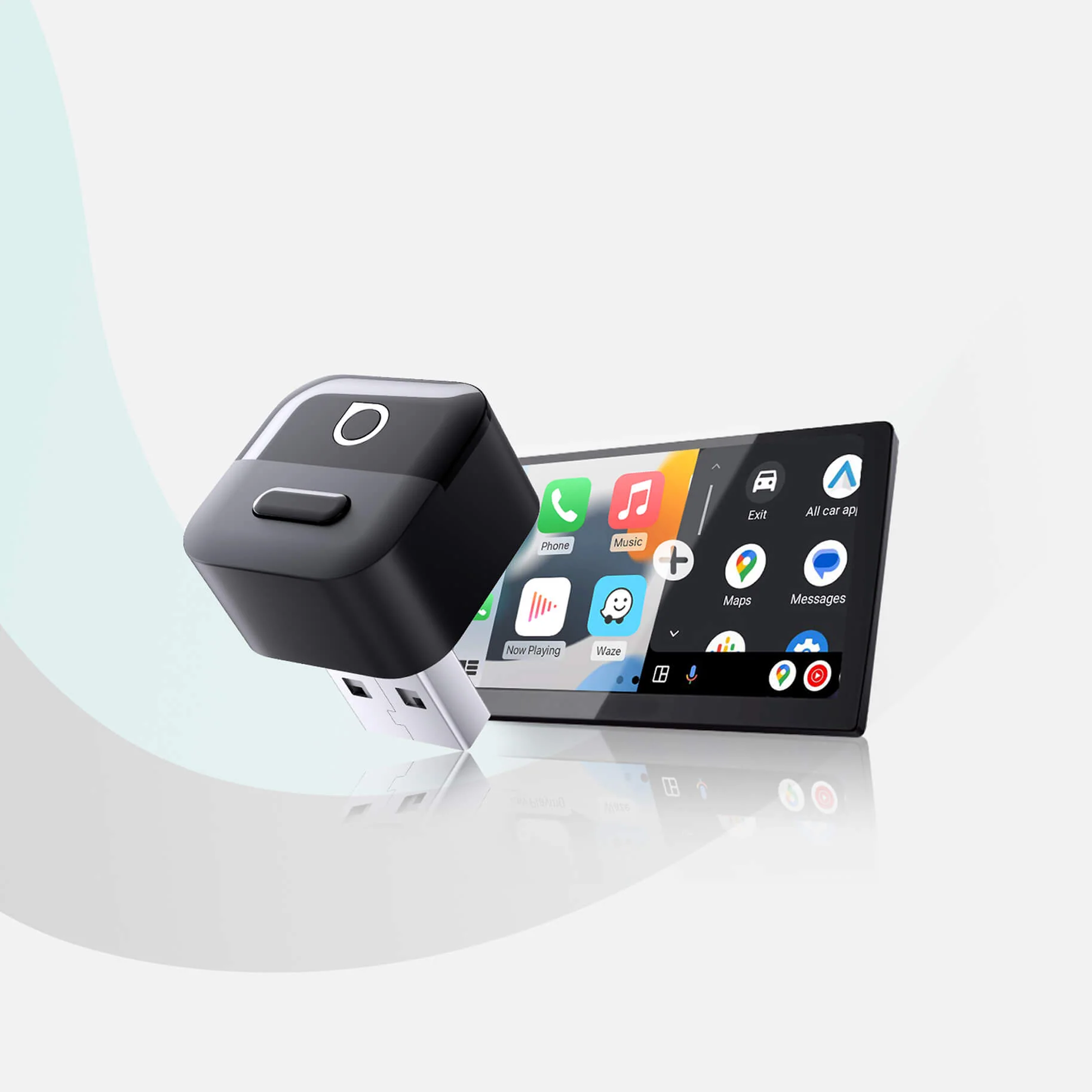 2026 Ottocast Mini Pico juhtmevaba CarPlay / Android Auto adapter - Image 1