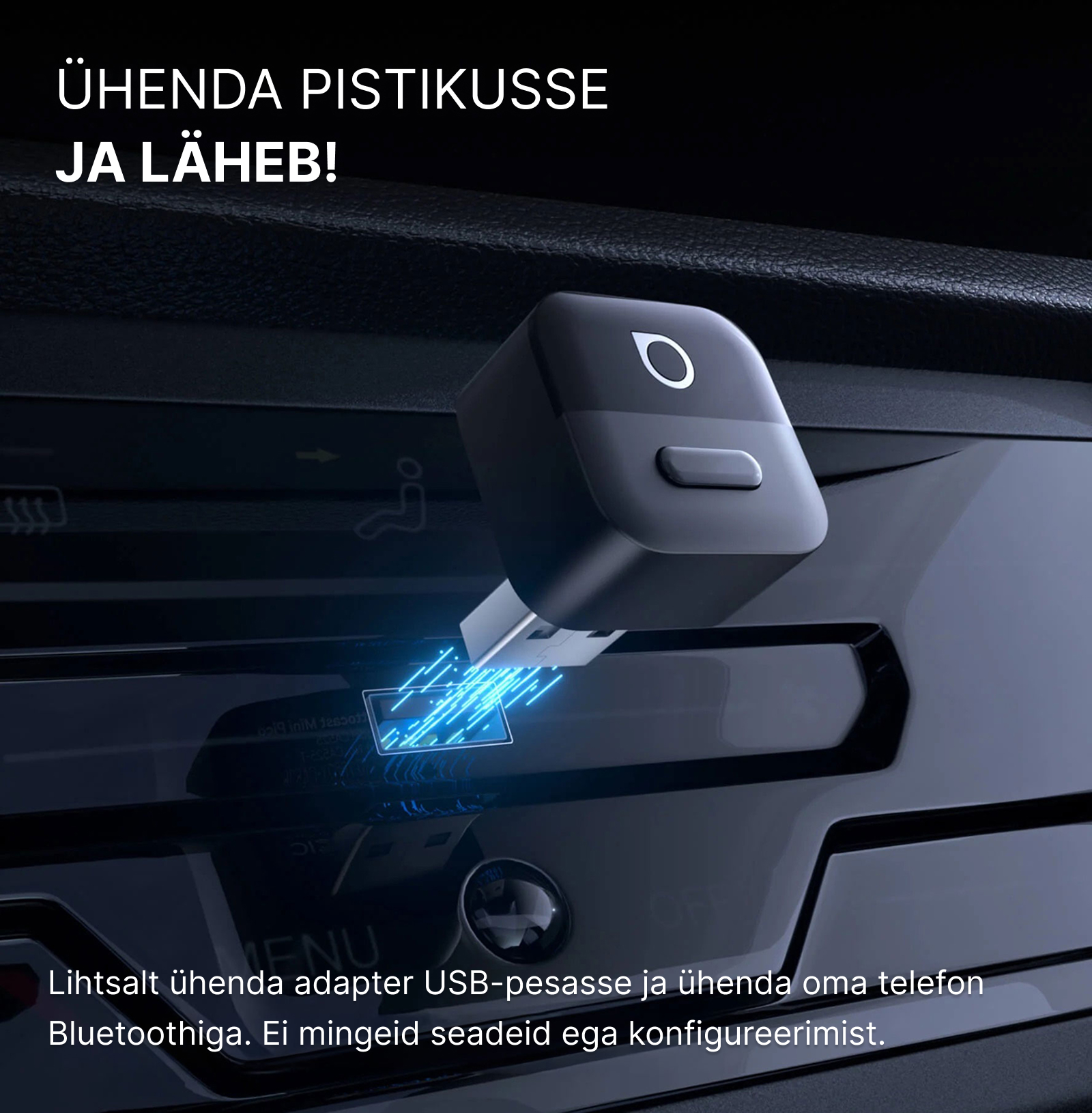 2026 Ottocast Mini Pico juhtmevaba CarPlay / Android Auto adapter - Image 7