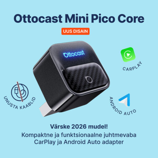 Ottocast Mini leiunurk – avatud karbis tooted
