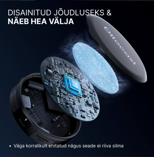 Disainitud nõudluseks & näeb hea välja. Väga korralikult ehitatud nägus seade ei riiva silma.