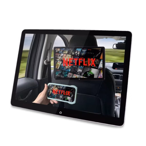 2 x Androidiga tagaistme multimeediaekraanid – YouTube, Netflix, Telia TV, Go3, Elisa, Jupiter jpm