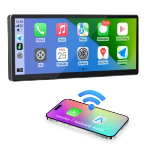 10,25" Carabc D1025 CarPlay ja Android Auto ekraan