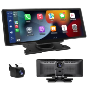 9,3-tolline CarPlay ja Android Auto ekraan