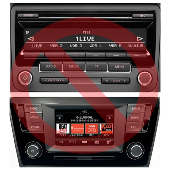 12pin Audi Volkswagen Škoda Seat Bluetooth adapter (heli + handsfree) (alates juuli 2010) - Image 4