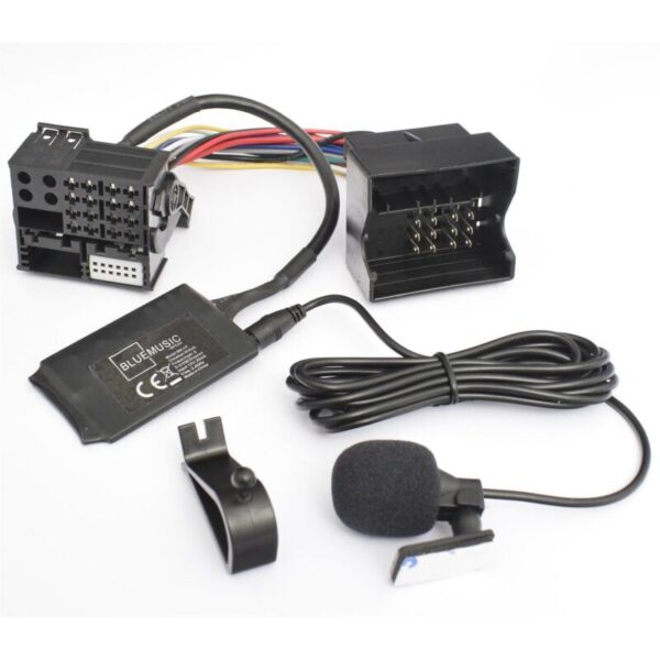Quadlock Audi Volkswagen Škoda Bluetooth adapter (heli + handsfree) raadiotele RCD 310, RCD 510, RNS 510, Swing, Bolero, Columbus, Chorus, Concert, Symphony